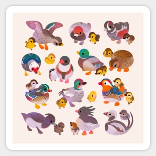 cute ducks pack Sticker for Sale by Daniel .st