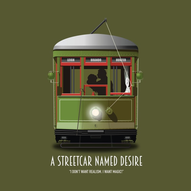 A Streetcar Named Desire - Alternative Movie Poster by MoviePosterBoy