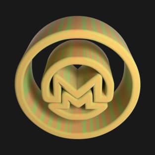 3D Monero - Beach-Wood T-Shirt