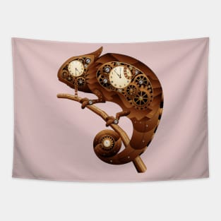 Funny Chameleon Tapestry