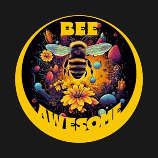 Bee awesome graphic tee T-Shirt