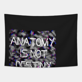 Anatomy Is Not Destiny Tapestry