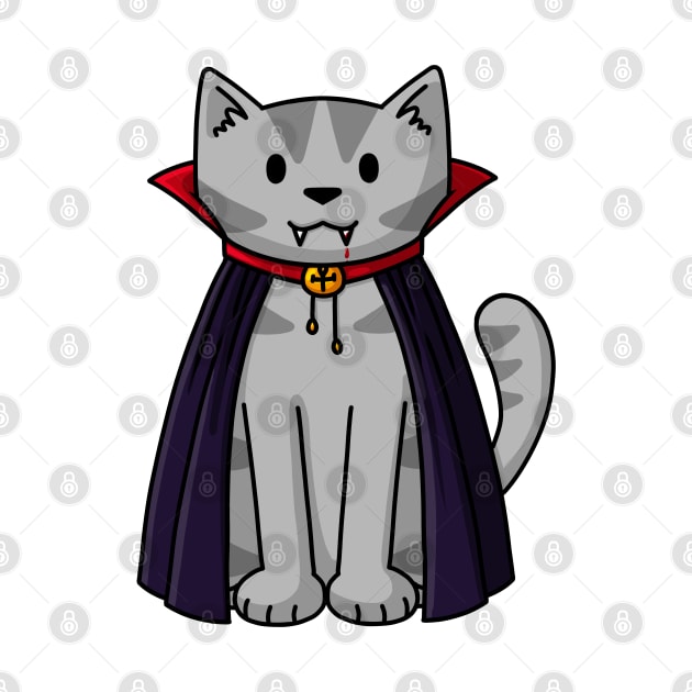 Vampire Cat by Doodlecats 