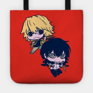 I draw chibi dino and hibari / Katekyo Hitman REBORN Tote