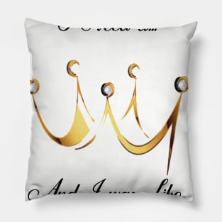 Silly Sarcastic Diva Quote Funny Gift Idea for Friend or Co-Worker Pillow