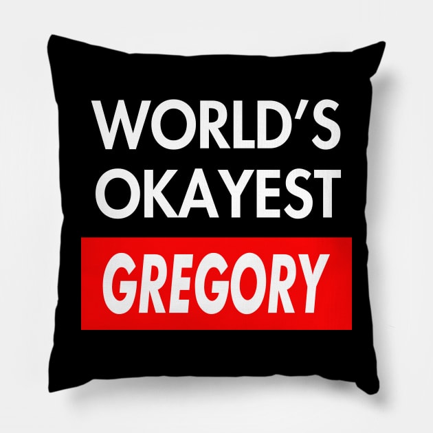 Gregory Pillow by Ban Guns Not Books- Typography fullcolor