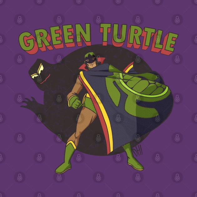 The Green Turtle by Doc Multiverse Designs