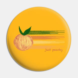 Peachy Keen Pin