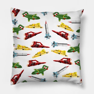 Thunderbirds Pattern Pillow