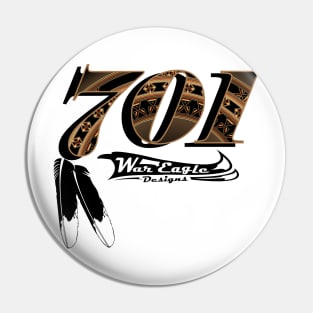 701 (Black) Pin