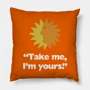 National Airlines - Take Me I'm Yours Pillow