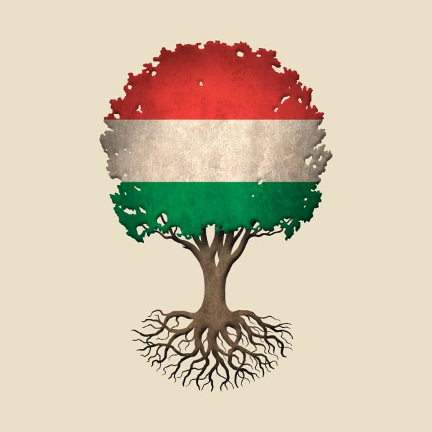 Tree of Life with Hungarian Flag by jeffbartels