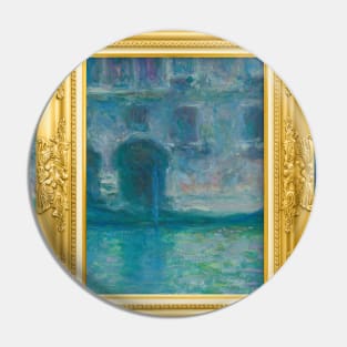 MONET - Palazzo da Mula, Venice (1908) by Claude Monet Pin