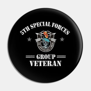 U.S Army th Special Forces Group Skull De Oppresso Liber SFG - Gift for Veterans Day 4th of July or Patriotic Memorial Day Pin