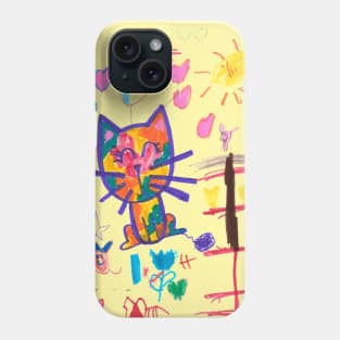 Rainbow Cats - Homeschool Art Class 2021/22 Artist Collab Phone Case