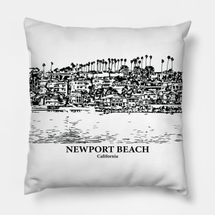 Newport Beach - California Pillow