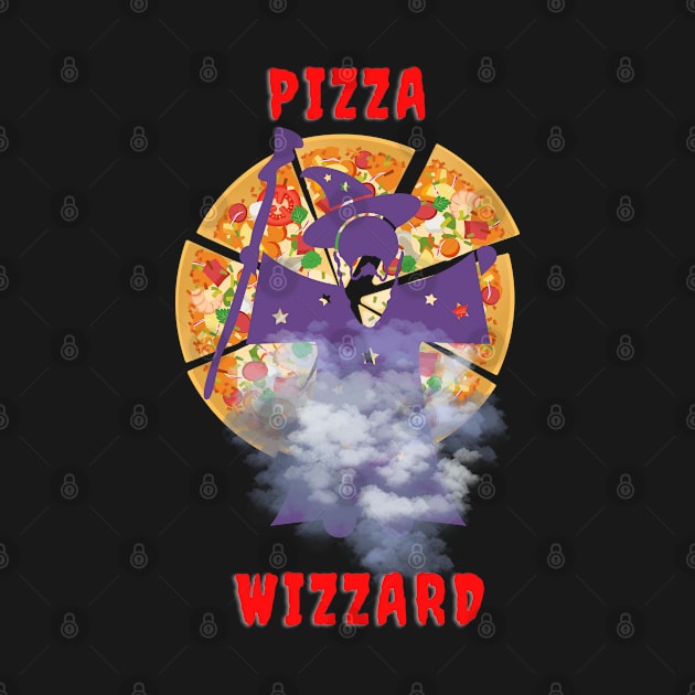 Pizza wizzard magic spell by Rubi16