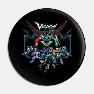 voltron vintage robot Pin