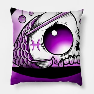 Pisces skull Pillow