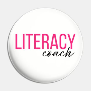 Literacy Coach Pin
