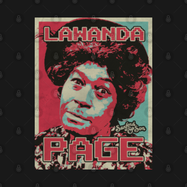POP ART LaWanda Page SANFORD AND SON Pop Art TShirt TeePublic