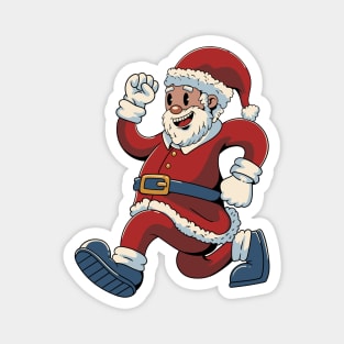 Joyful Santa Claus Magnet
