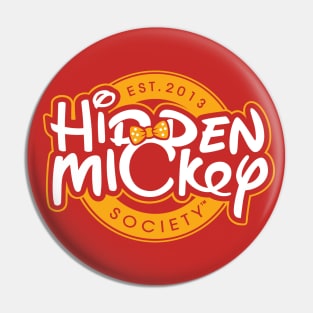 Dots that Rock Gold & White HMS Logo Pin