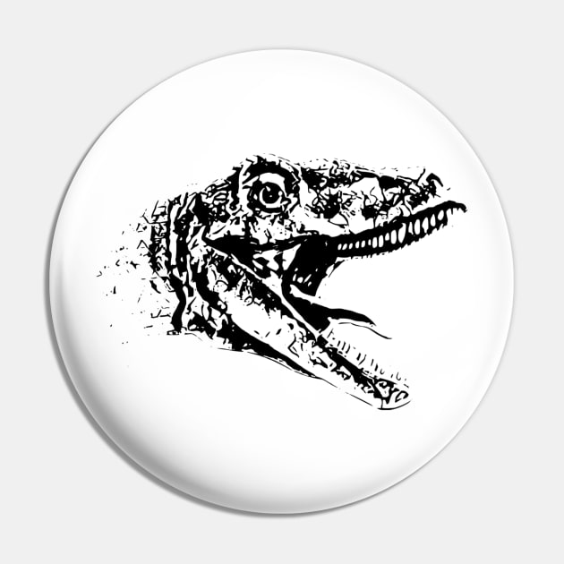 Allosaurus Pin by Nimmersatt