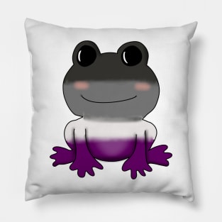 Asexual Frog Pillow