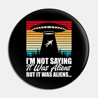 Vintage Ufo Alien Pin