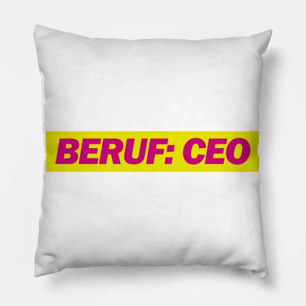 Beruf: CEO Pillow by Deutsche Memes