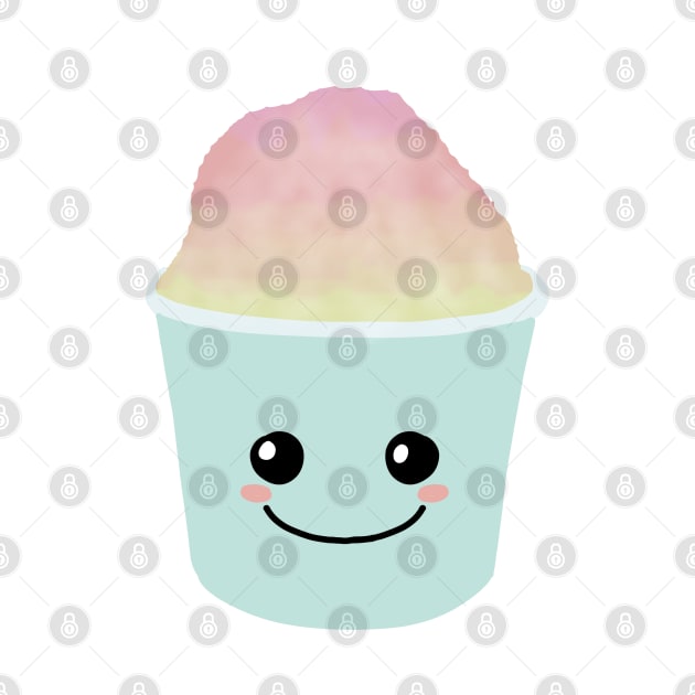 Cute Hawaiian shaved ice by Becky-Marie