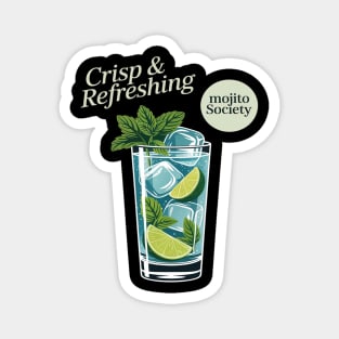 Crisp Refreshing Mojito Lime Mint Summer Drink Magnet
