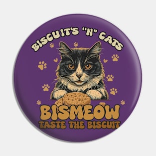 Bismeow - Taste The Biscuit Pin