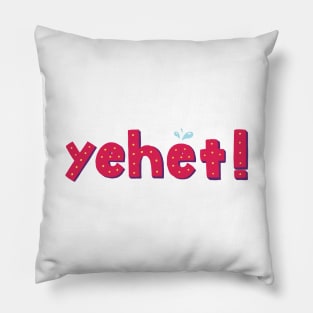 EXO Sehun Yehet typography Pillow