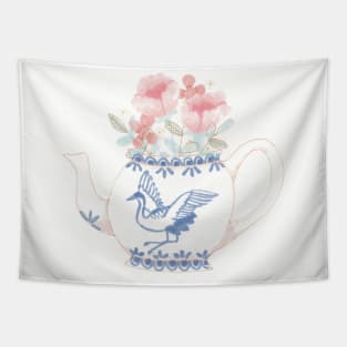 Fancy Teapot Tapestry