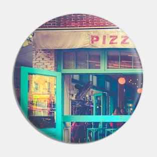 Pizza Beach Manhattan NYC Pin