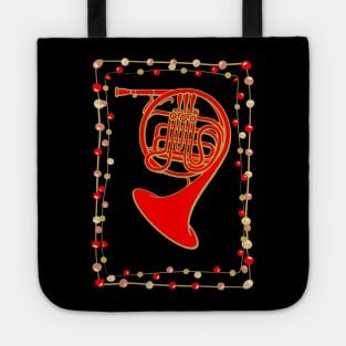 Christmas French Horn Tote