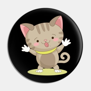 funny cat so cute Pin