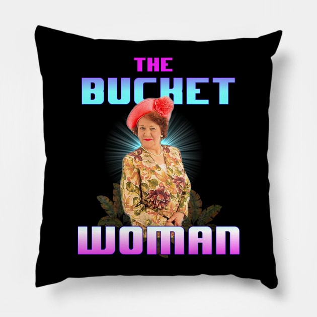 hyacinth bucket Pillow by jeremiahm08