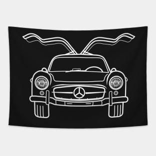 Mercedes Gullwing Tapestry