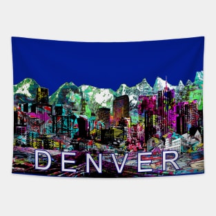 Denver in graffiti Tapestry