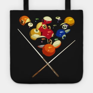 pool billard, billard balls Tote