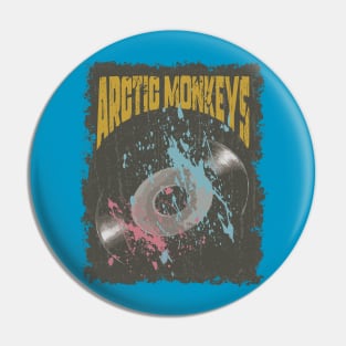 Arctic Monkeys Vintage Vynil Pin