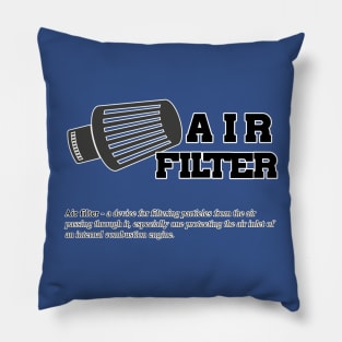 Air filter definiton Pillow