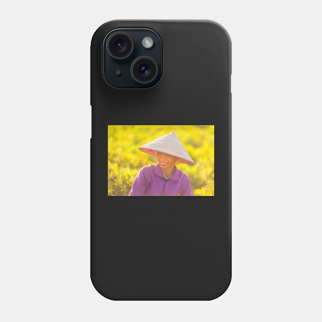 Vietnamese farmer Phone Case by dags