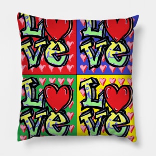 Pop Art Love 1 Pillow