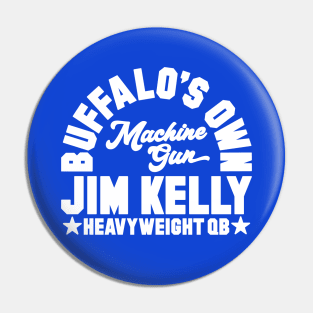 Buffalo's Own QB Kelly (White) Pin