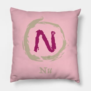 Greek Nu Pillow