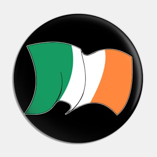 flag of the Republic of Ireland - sports, flags, and culture inspired designs Pin